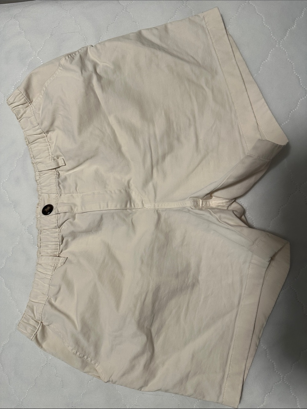 chubbies Cream Flat Front Men’s Shorts